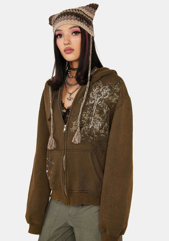 Rue Washed Up Hoodie