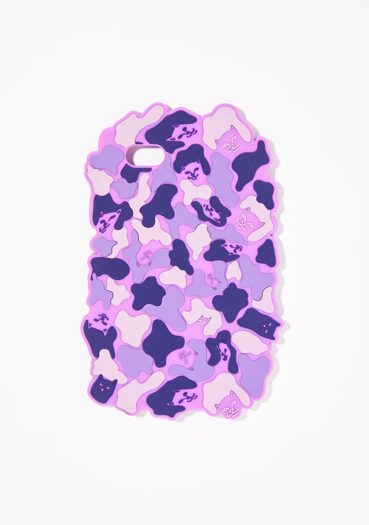 Violet Nerm Camo iPhone Case