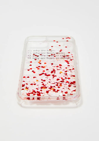 Why Are Boys iPhone Case