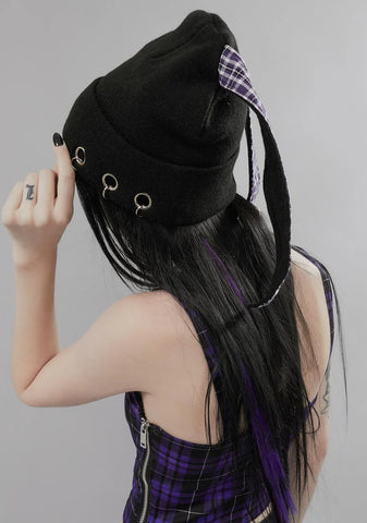 Unhoppy Again Bunny Beanie