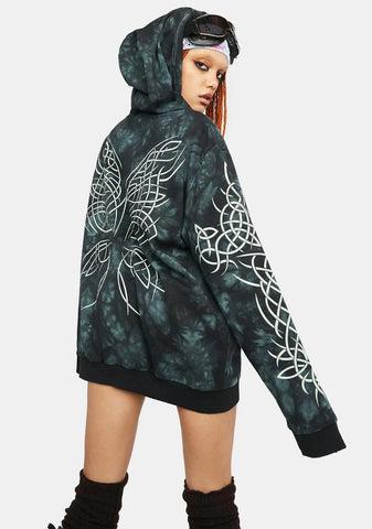 Pixies And Potions Tie Dye Hoodie