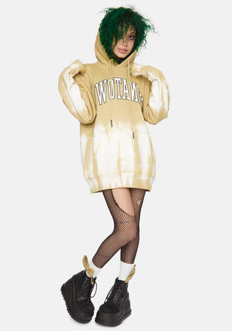 Reverse Arc Tie Dye Hoodie