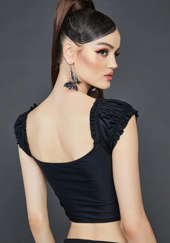 Bad Blood O-Ring Crop Top