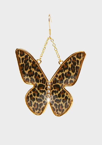 Wild Behavior Butterfly Earrings