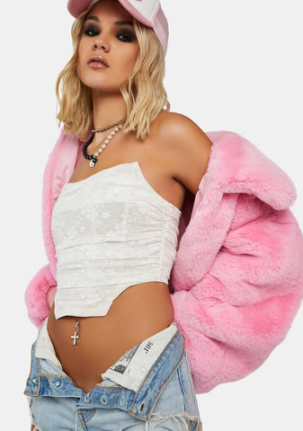 Holy Scandalous Secret Lace Corset Top