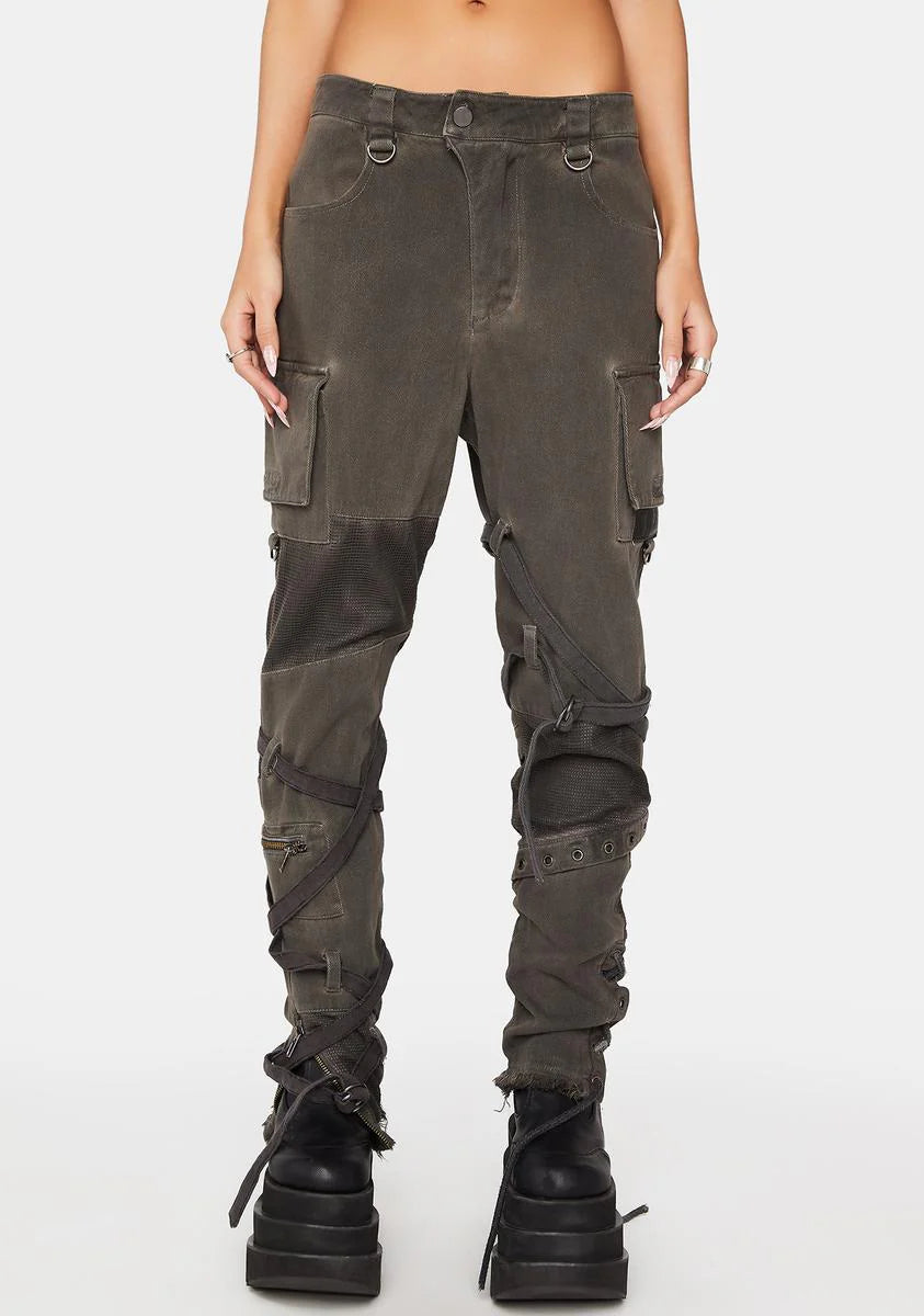 Modulation Unisex Patchwork Cargo Pants