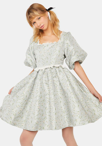 Astra Jacquard Mini Dress