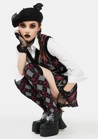 Drive Me Batty Platform Loafers