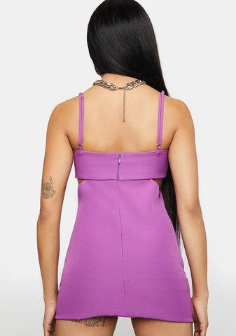 Violet Come To Know Me Mini Dress