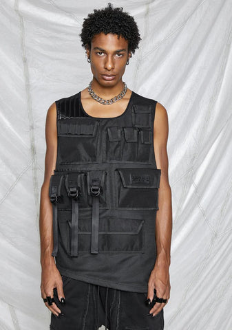 Synth Unisex Tactical Pocket Top