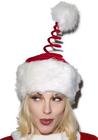 Springy Santa Hat