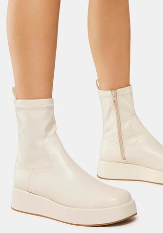 Not Okay Ankle Boots