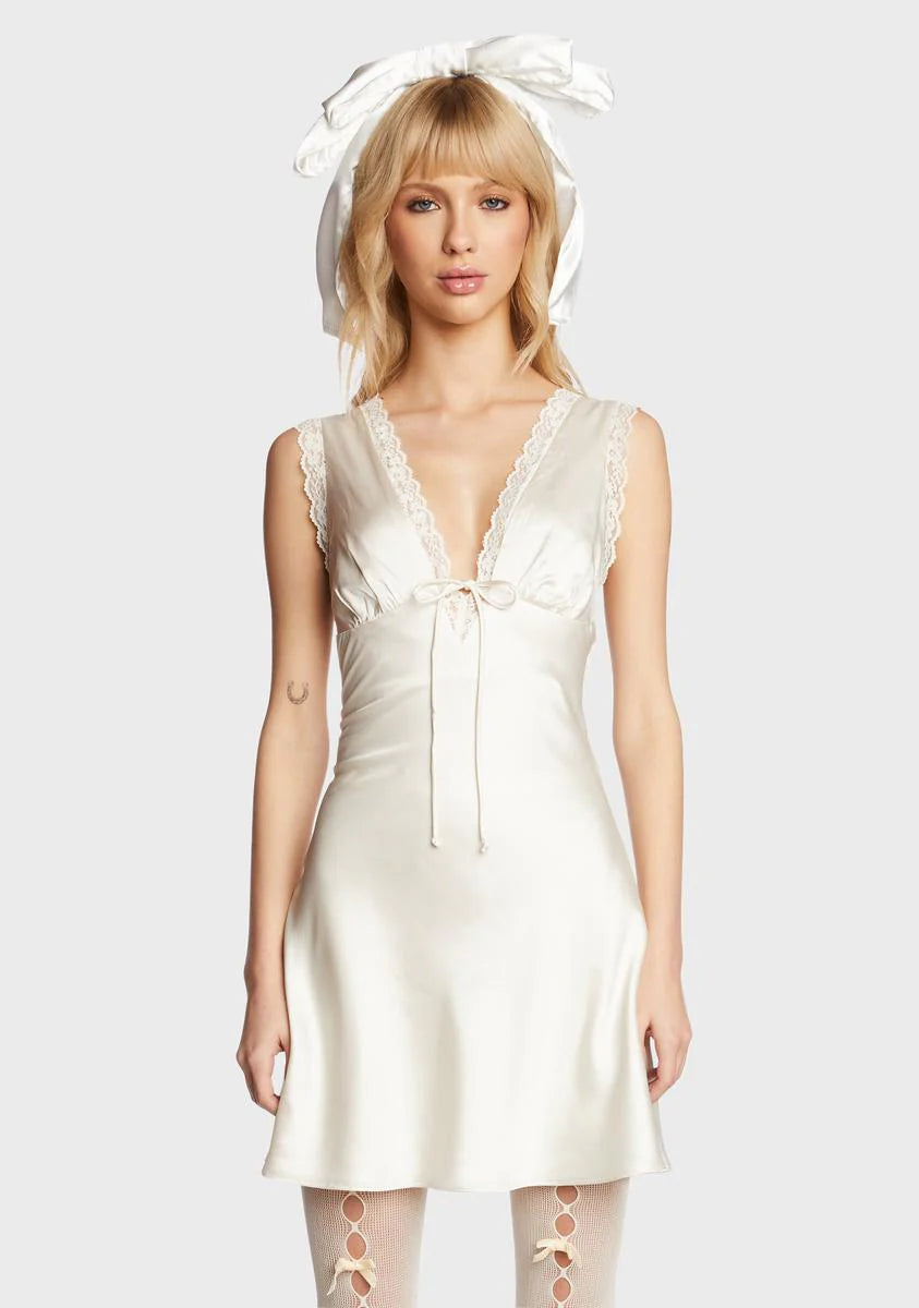 Old Fashioned Romance Mini Dress