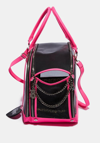 Sparkle Addict Rhinestone Dog Carrier