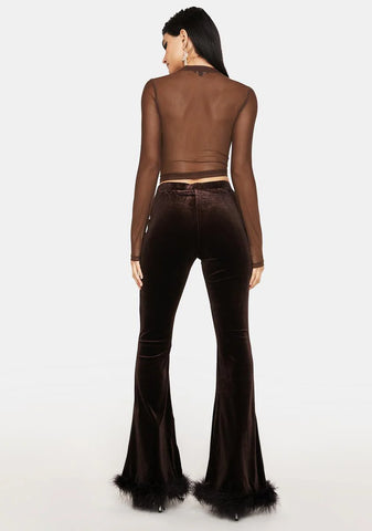 Make It Haute Velvet Flares