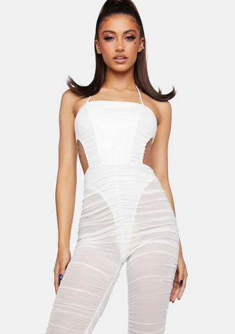 Innocent Subtle Flex Ruched Jumpsuit