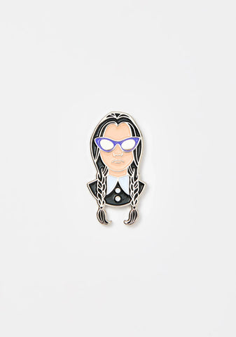 Wednesday Addams Enamel Pin