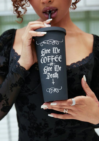 Caffeine Or Scream Travel Cup