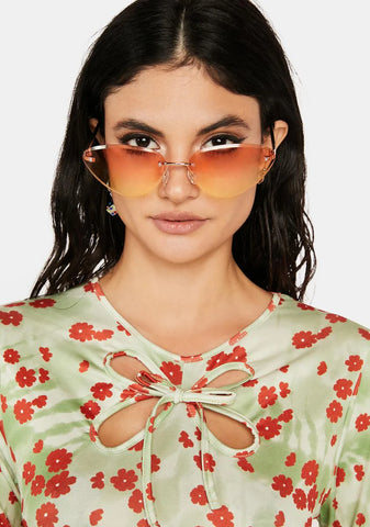 Bitter Penny Cat Eye Sunglasses