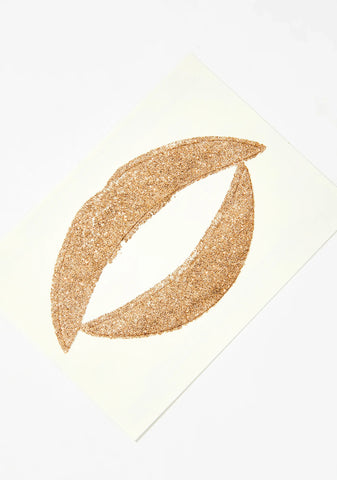 Cinnamon Glitterati Lip Applique