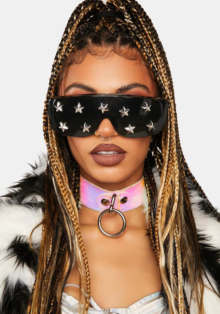 Late Like No Other Shield Sunglasses