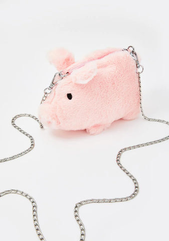Hogs N' Kisses Plush Crossbody