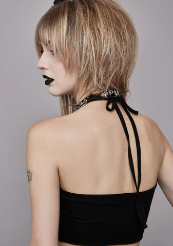 Tangled Heart Halter Top