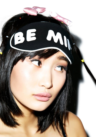 Be Mine Eye Mask - Pink