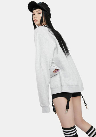 Outline Athletic Logo Sweatshirt