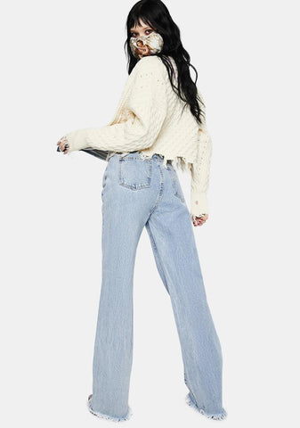 Zara 90's Wide Leg Jeans