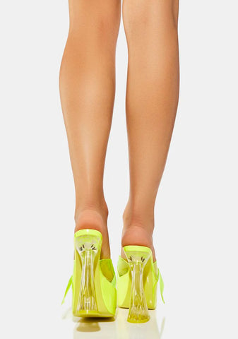 High Velocity Platform Heels