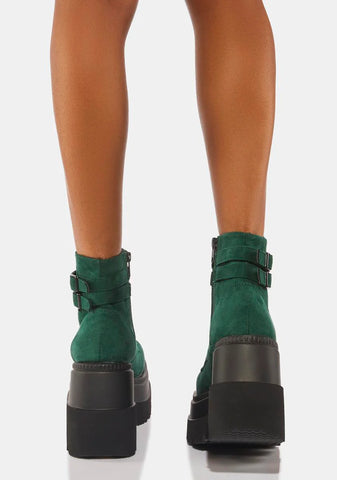 Shaker-52 Platform Ankle Boots