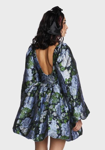 Natalia Jacquard Mini Dress