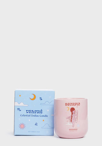 Celestial Scorpio Candle