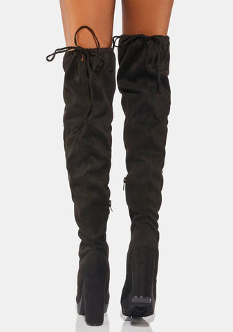 No Role Models Knee High Boots