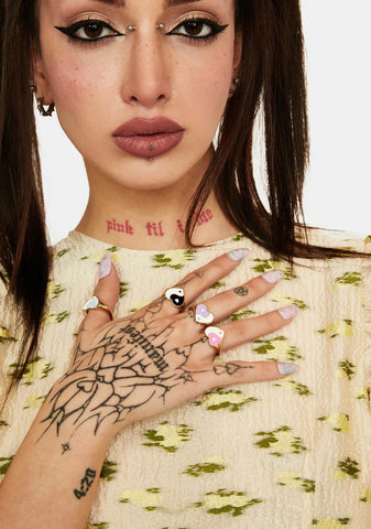 Love And Balance Ring Set