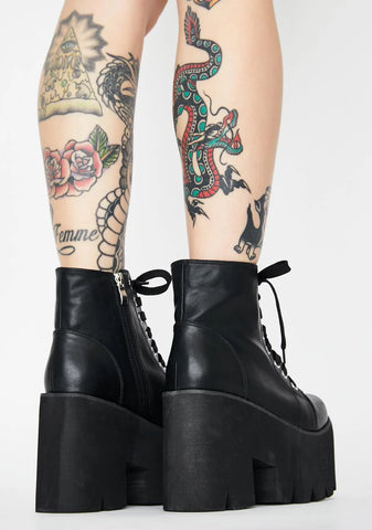 This Feeling Forever Platform Boots