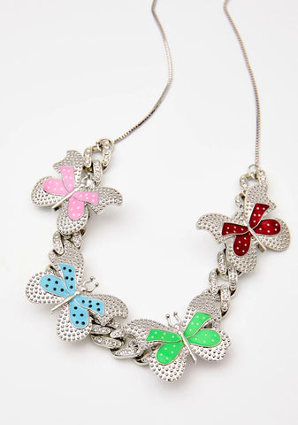 Butterfly Lane Chain Necklace