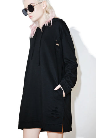 Easy Way Out Longline Hoodie