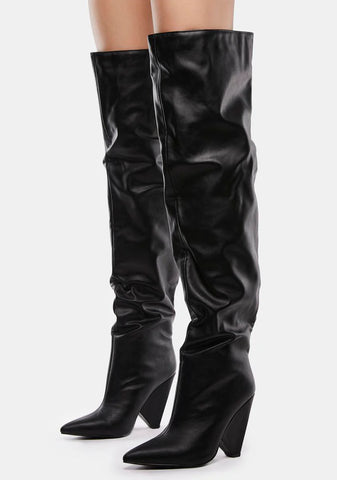 On My Radar Knee High Boots