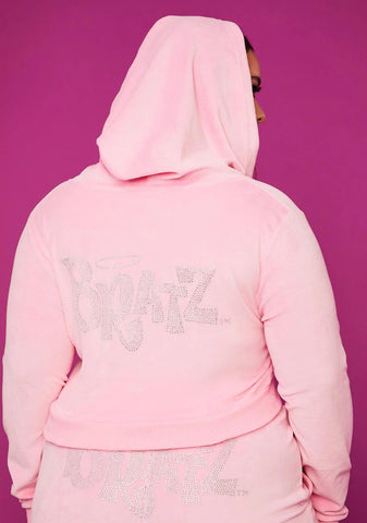 I Keep It Glossy Velour Jacket