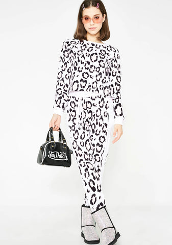 Blush Leopard Sport Jack Joggers