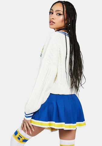 School Pride Knit Sweater