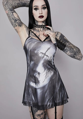 Evil Summoning Mesh Dress