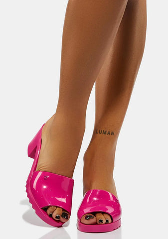 Pink Posh Sandal Heels