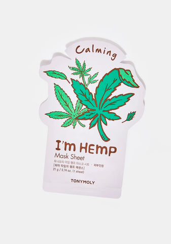 I'm Hemp Sheet Mask