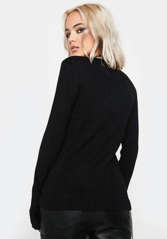 Use Your Illusion Ribbed Cardigan