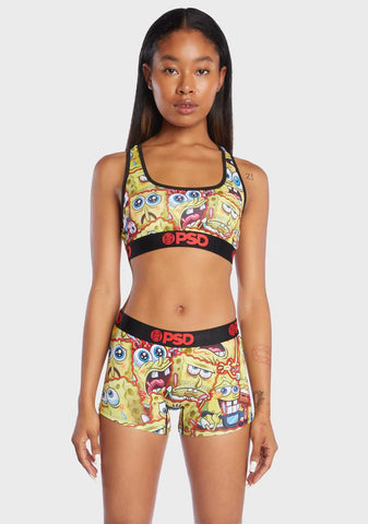 SpongeBob KrustyBob Sports Bra