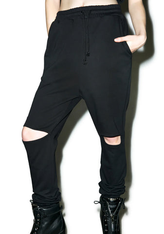 Sinner Cut-Out Sweatpants
