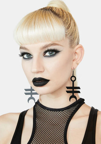 Symbol Of The Moon Earrings